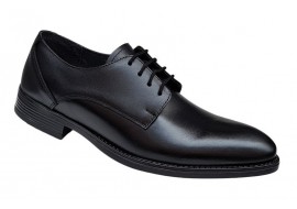 Pantofi barbati elegant din piele naturala - Negru 990N